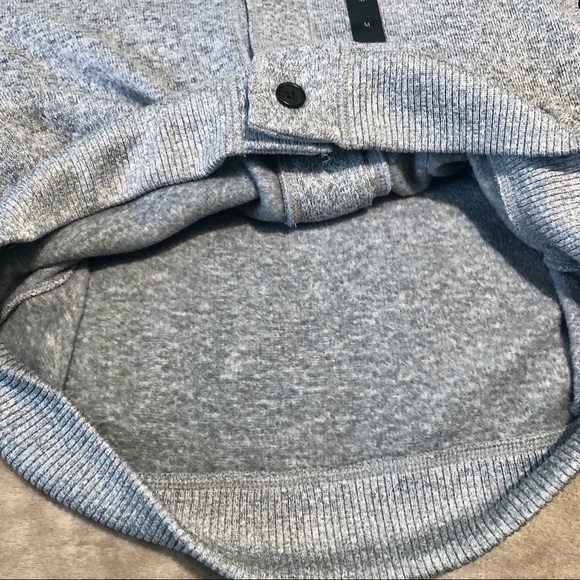 Men’s Banana Republic Heather Light Gray Cardigan - Picture 6 of 11